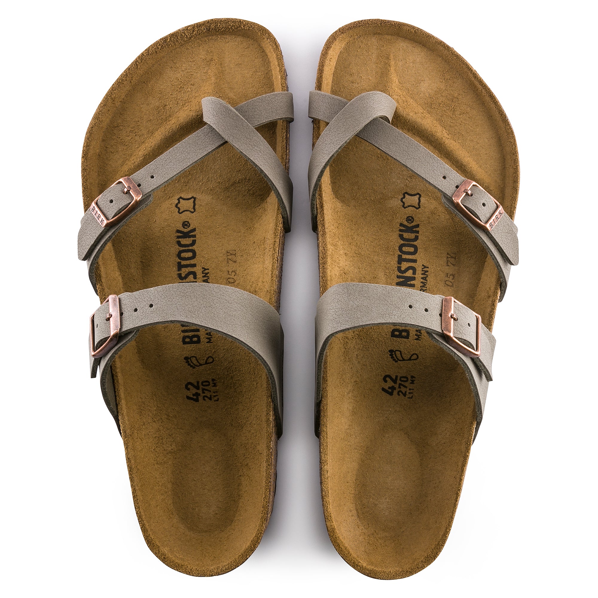 Birkenstock Mayari Birkibuc Stone