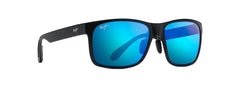 Maui Jim Red Sands Matte Black / Blue Hawaii