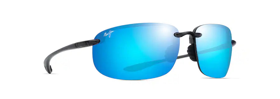 Maui Jim Hookipa Xlarge - Translucent Grey / Blue Hawaii