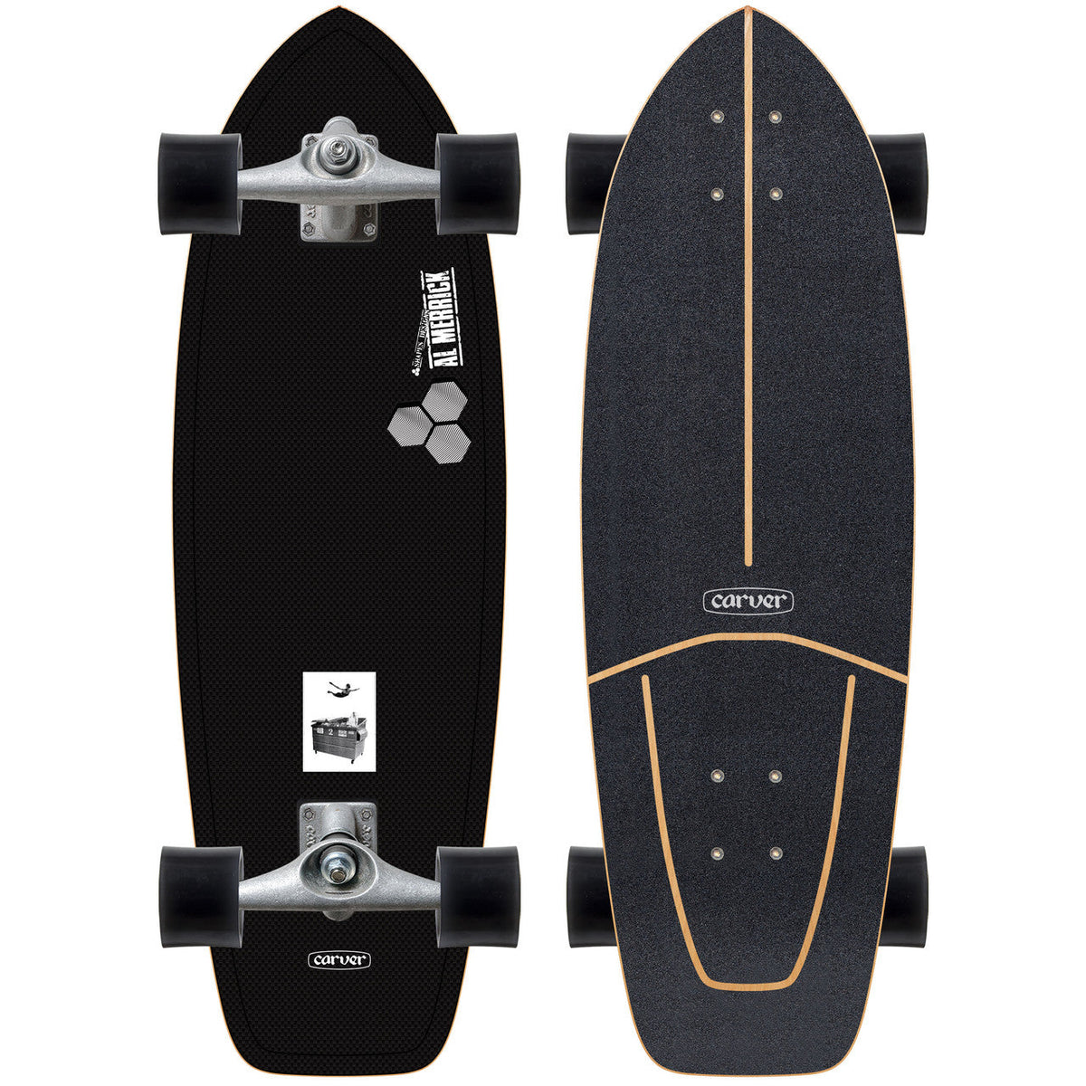 Carver CX 31" CI Dumpster Diver Surfskate Complete