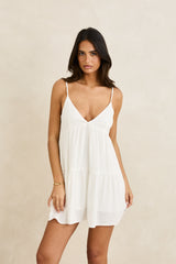 Rhythm Women's Classic Tiered Mini Dress