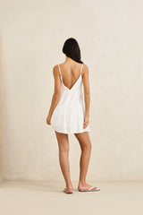Rhythm Women's Classic Tiered Mini Dress