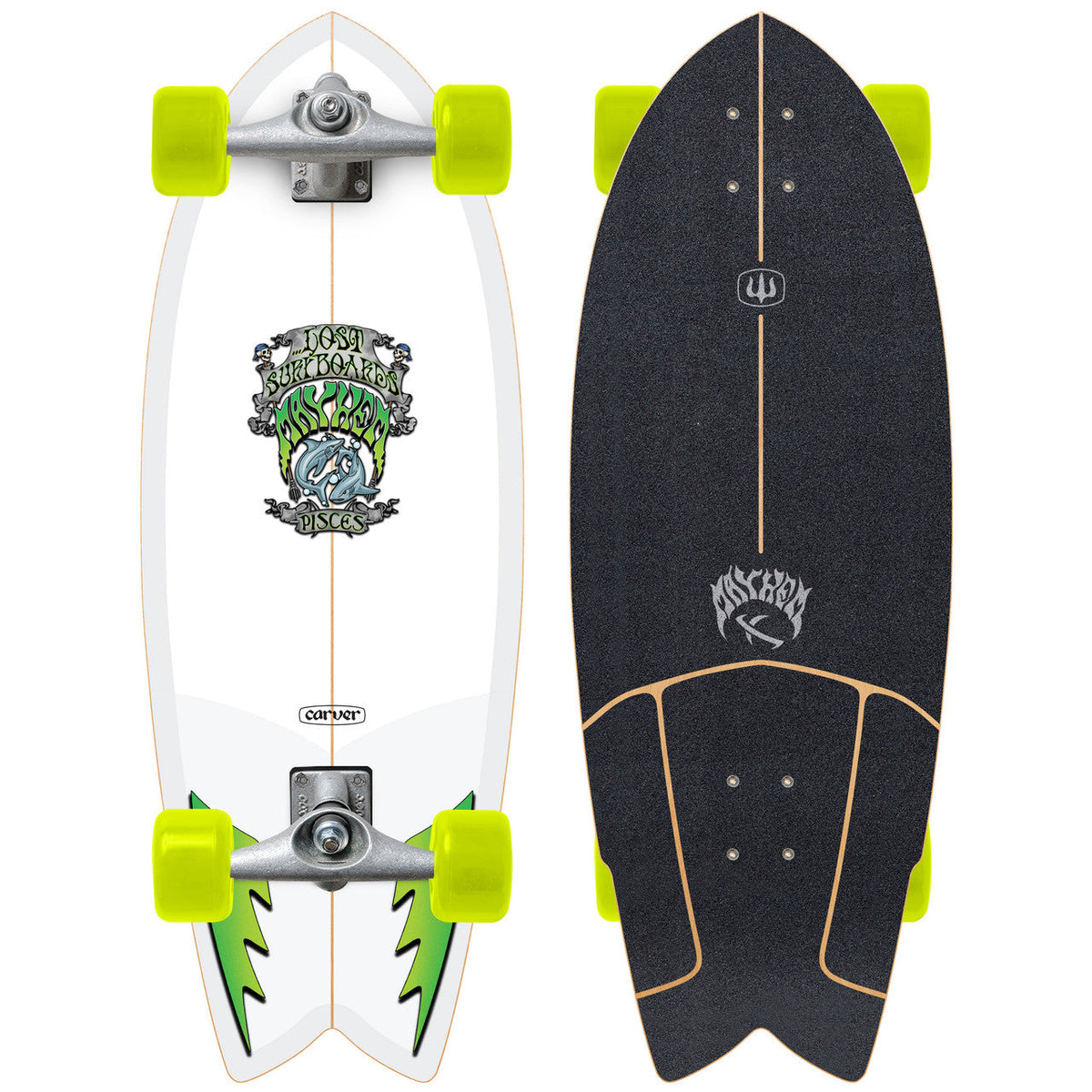 Carver CX 29.5" Lost Pisces Surfskate Complete