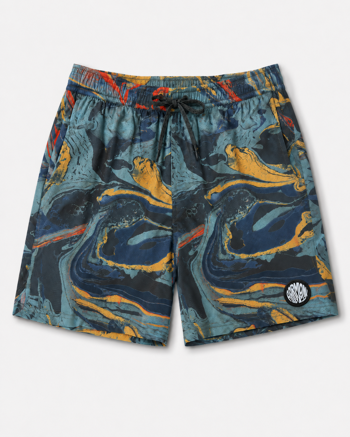 Harmony Mens Swift Print Volley Marble