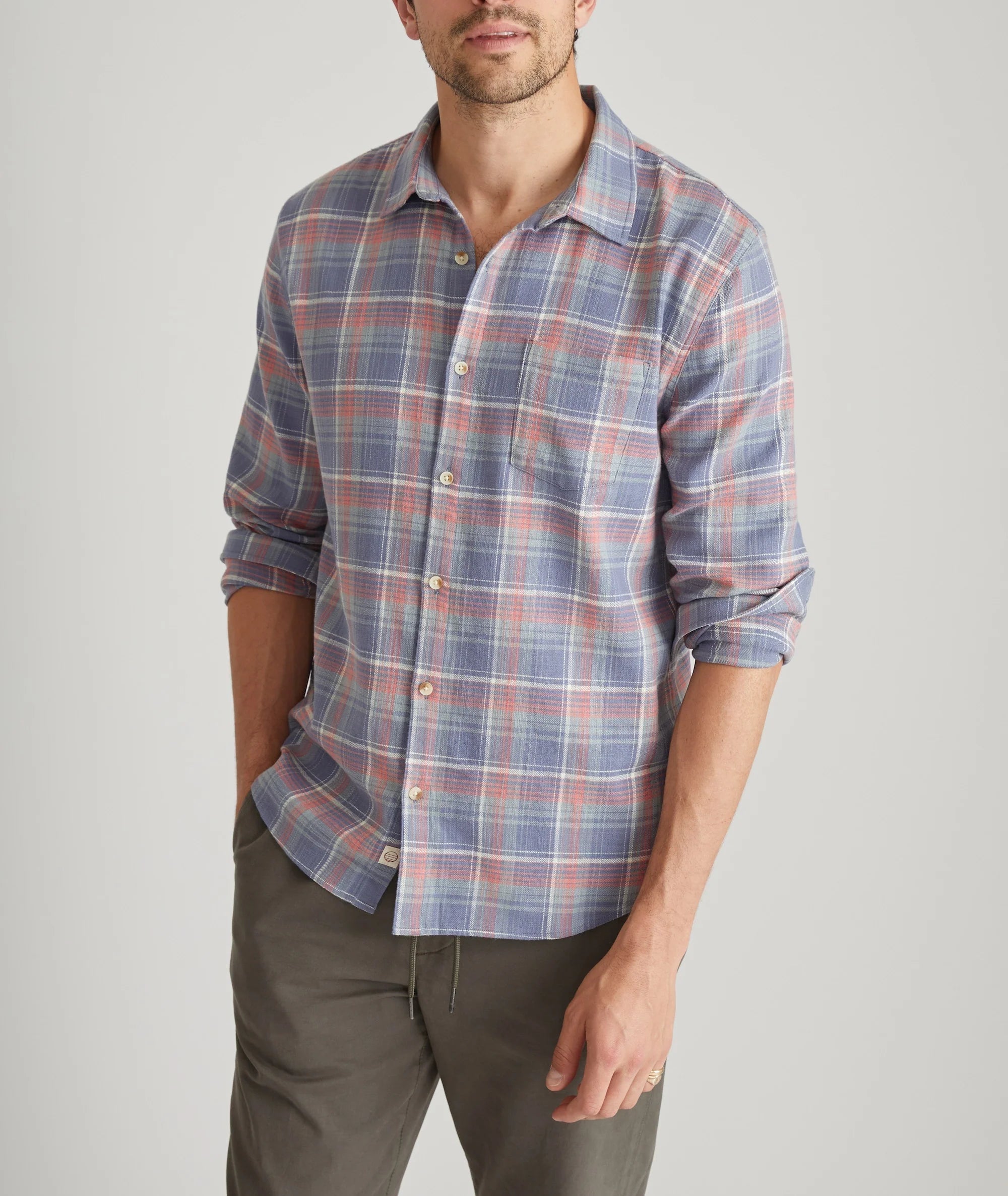 Marine Layer Men's Classic Stretch Selvage Shirt