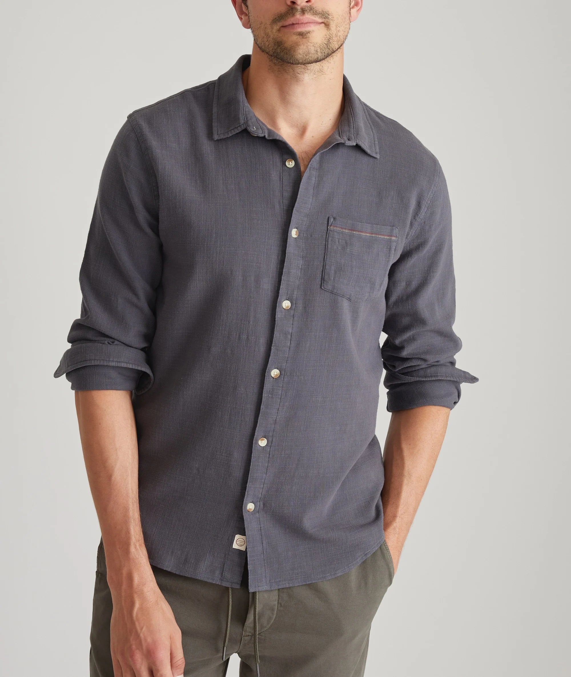 Marine Layer Men's Classic Stretch Selvage Shirt