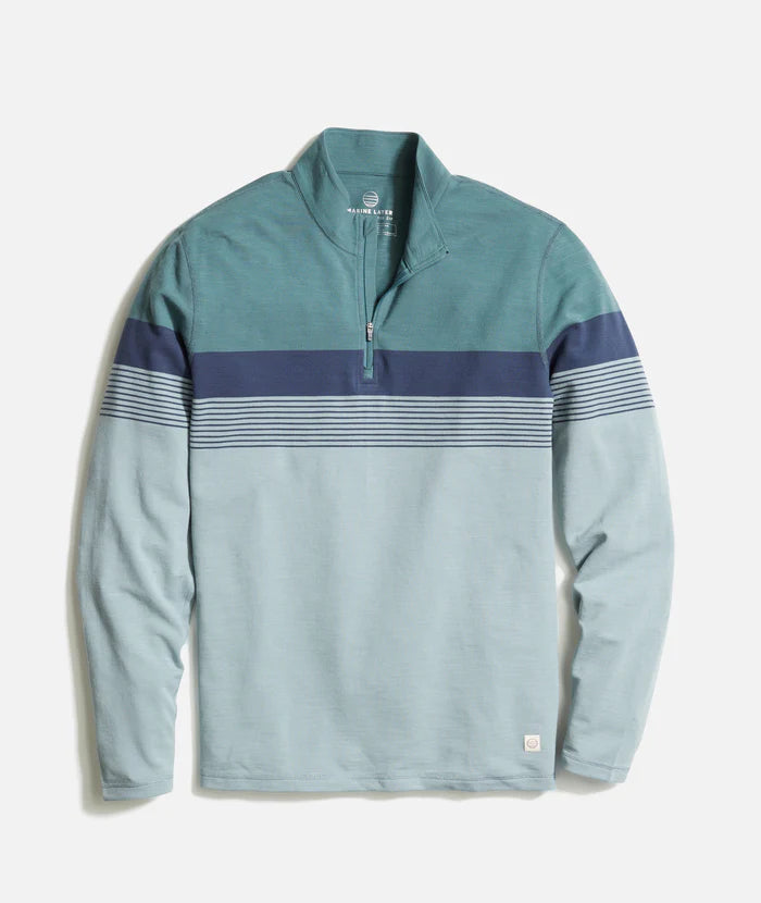 Marine Layer Men's Midweight Air Quarter Zip