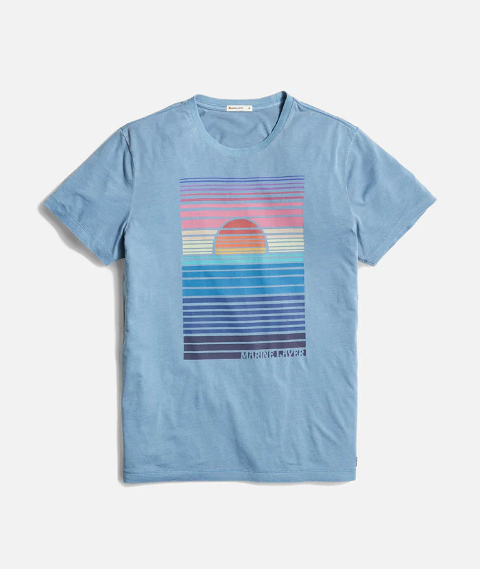 Marine Layer Men's Signature Crew Graphic Tee