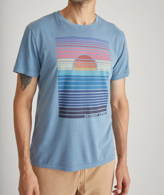 Marine Layer Men's Signature Crew Graphic Tee