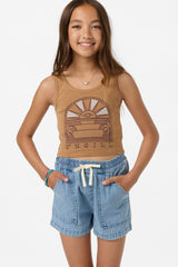 O'Neill Girls Sun Eye Tristan Tank