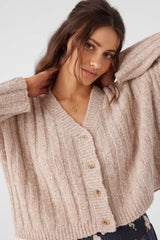 O'Neill Women's Ferris Button Front Sweater Cardigan