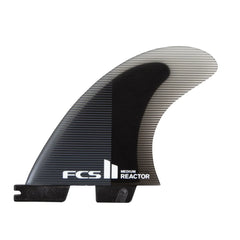 FCS II Reactor PC Tri Retail Fins - Charcoal/Black