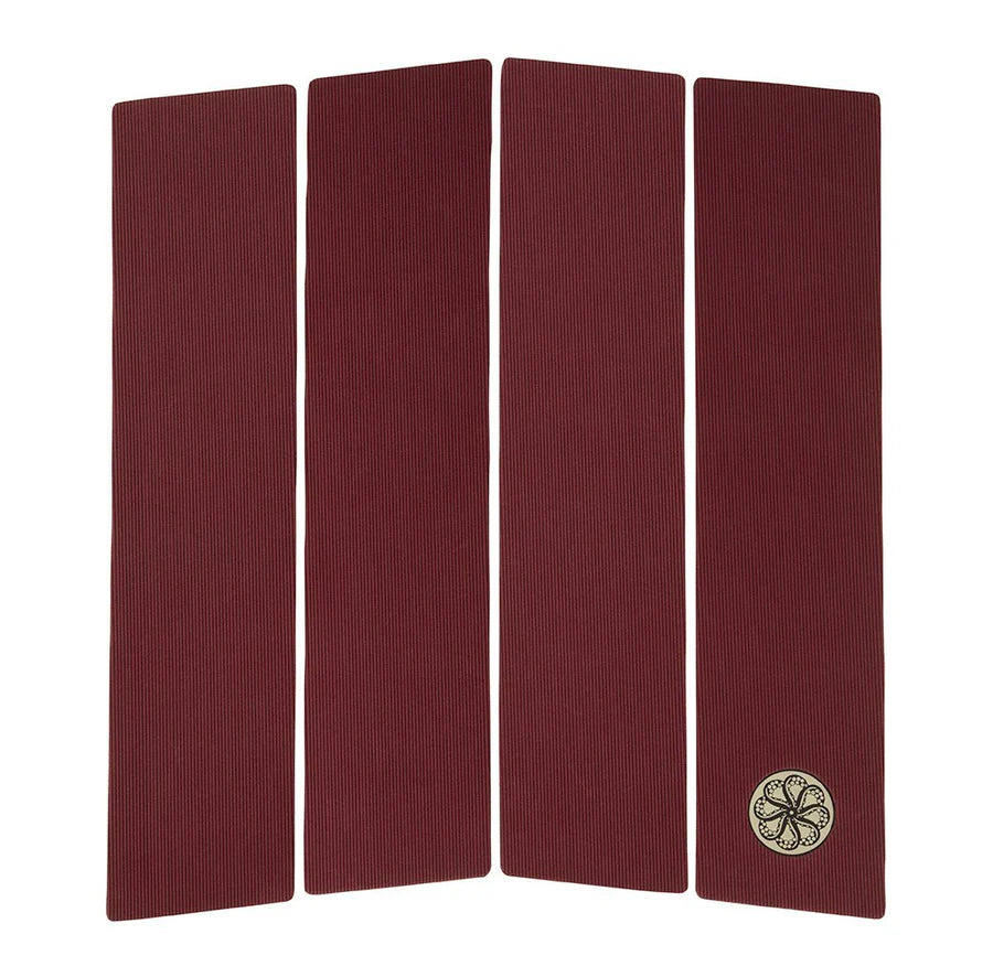 Octopus Front Deck Corduroy Grip™ Traction Pad - Burgundy