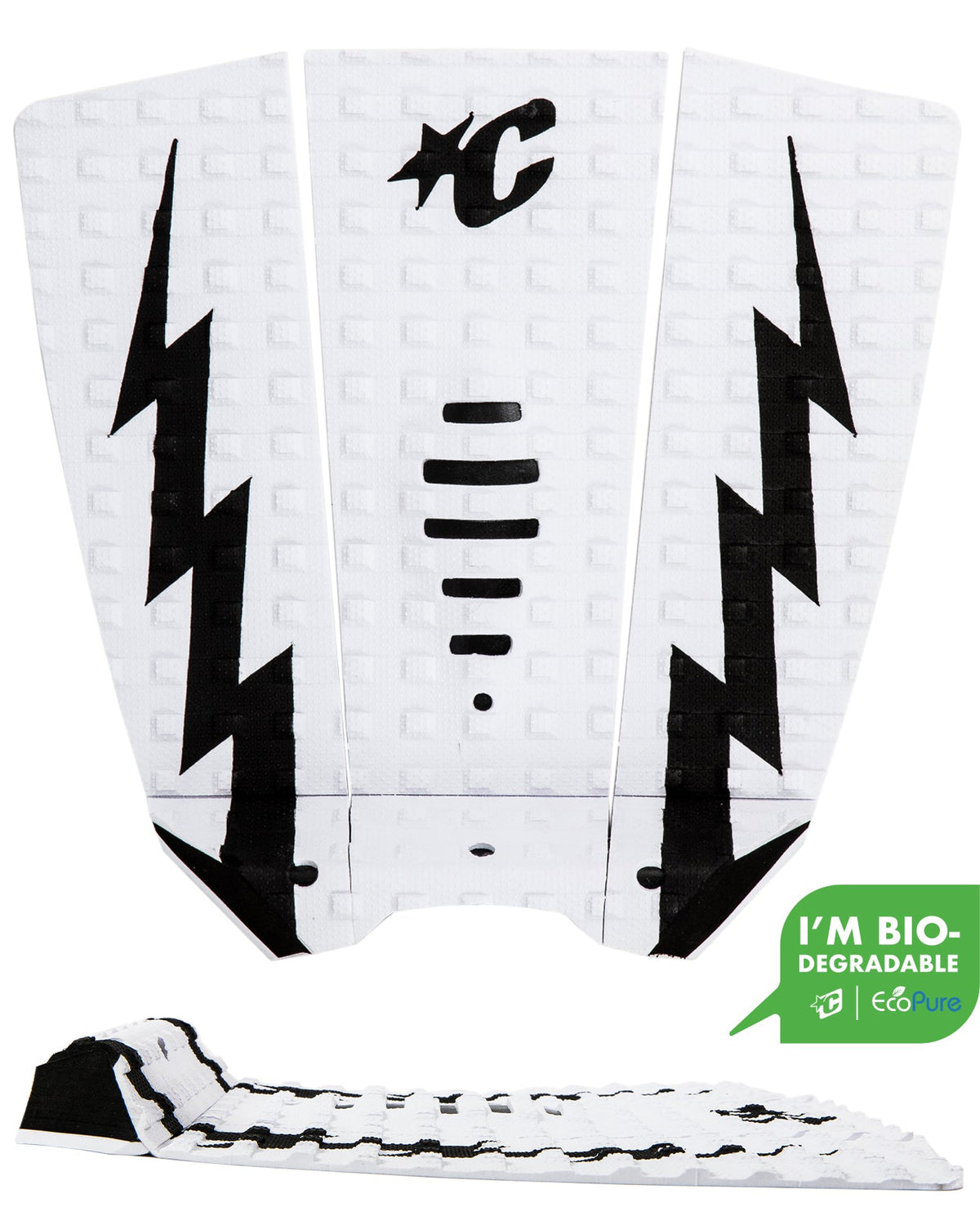 Creatures of Leisure Mick Eugene Fanning Signature Traction White Black