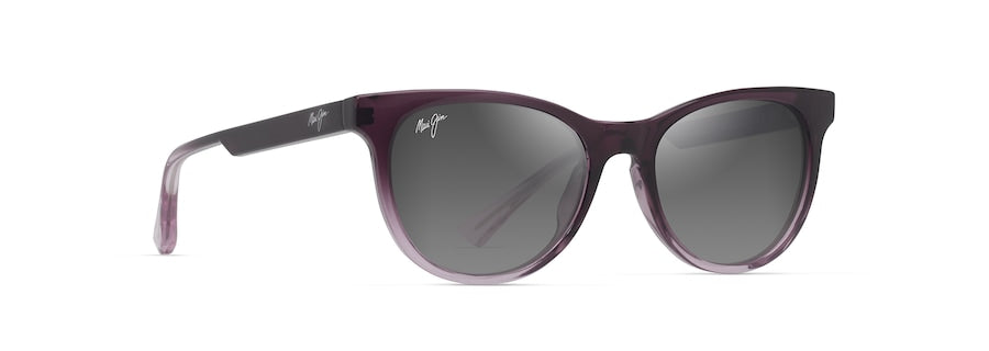 Maui Jim Lonomea Shny Trans Drk Violet to Lilac / Neutral Grey