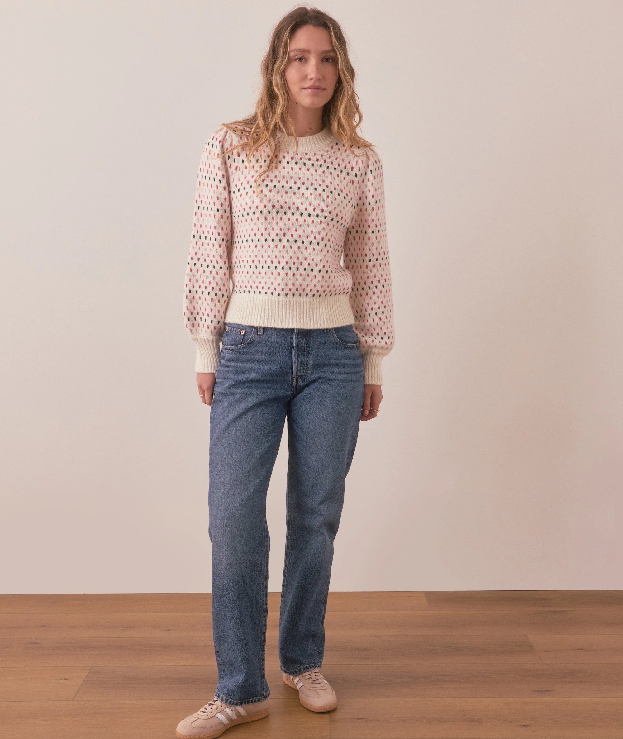 Marine Layer Women's Alma Puff Sleeve Sweater