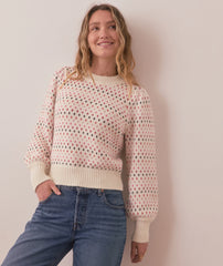 Marine Layer Women's Alma Puff Sleeve Sweater