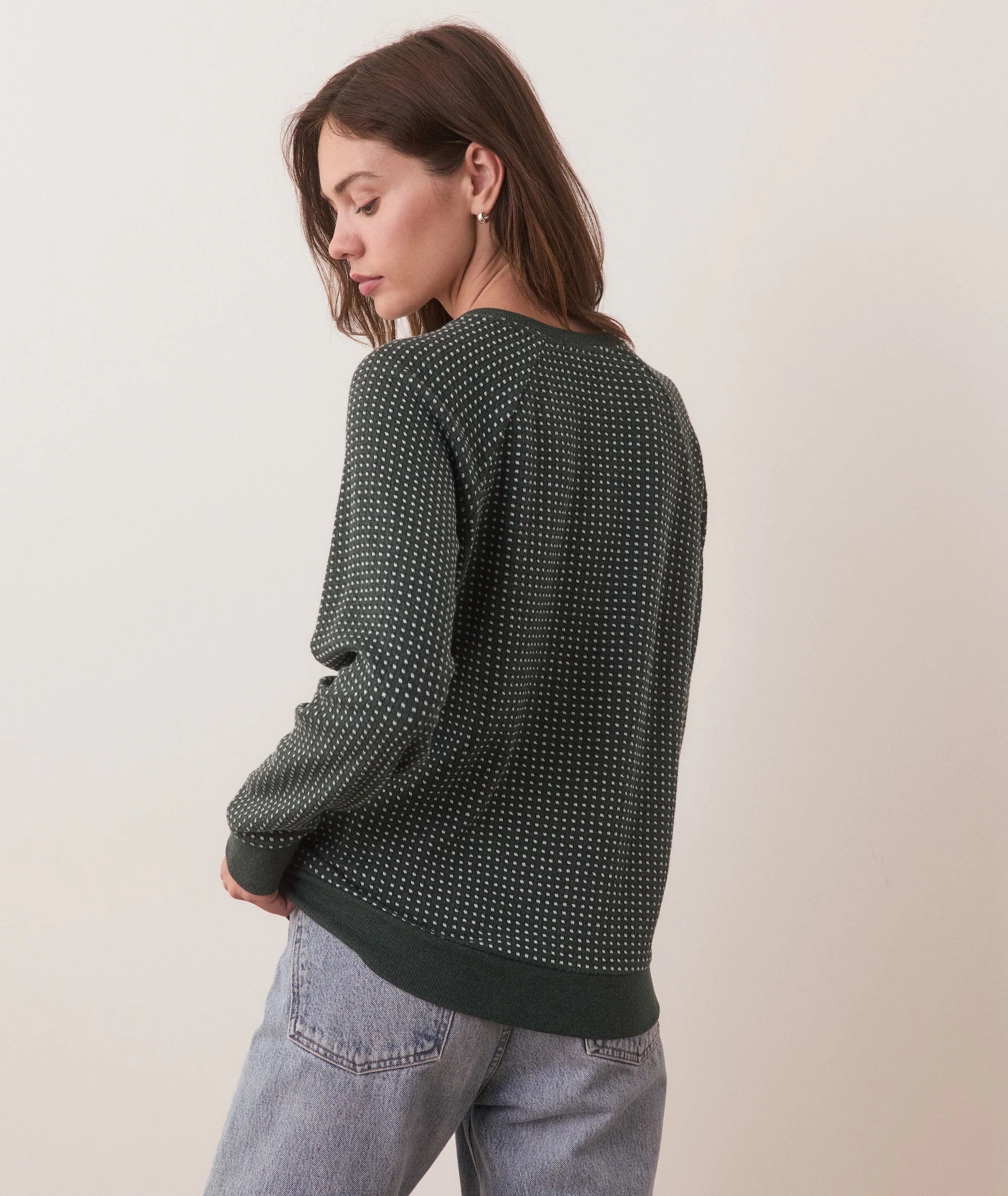 Marine Layer Women's Daisy Textured Raglan