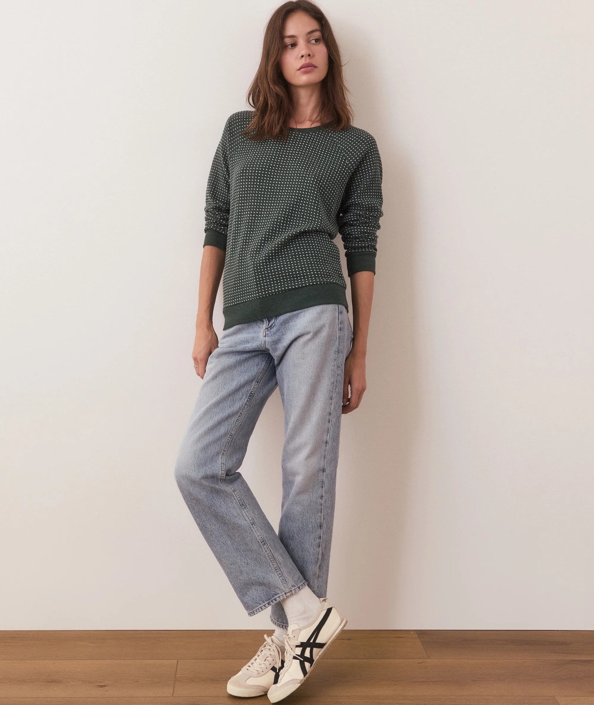 Marine Layer Women's Daisy Textured Raglan