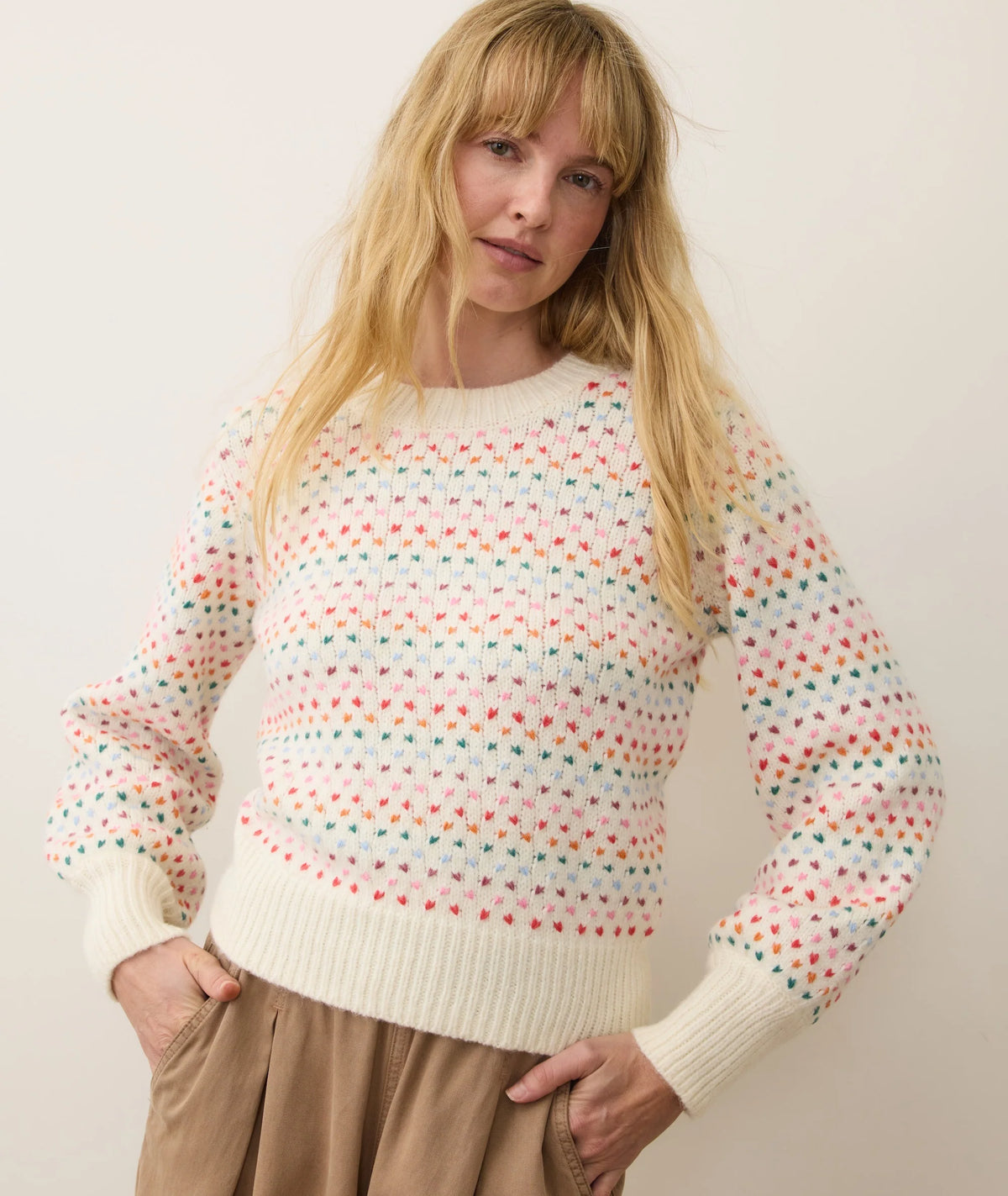 Marine Layer Women's Alma Crewneck Sweater