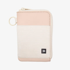 Thread Off White Zipper Wallet