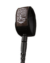 Creatures of Leisure Punish Standard Duty Leash 6 FT Coffee Black