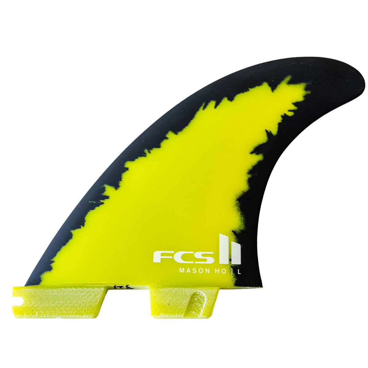 FCS II MH PC AirCore Tri Retail Fins - Yellow/Black