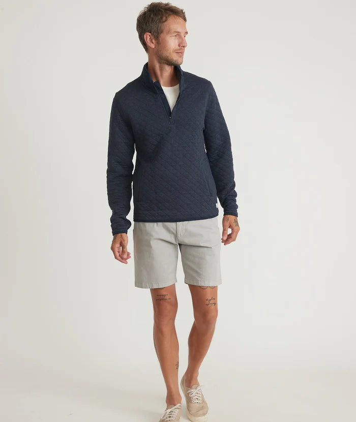 Marine Layer Men's Corbet Quilted Pullover