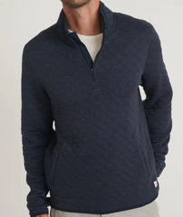 Marine Layer Men's Corbet Quilted Pullover