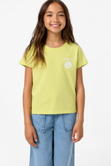 O'Neill Girls Heritage Daisy Oversized Tee