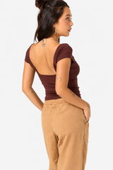 O'Neill Women's Alyssa Solid Knit Top