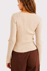 Rhythm Essential Long Sleeve Knit Top