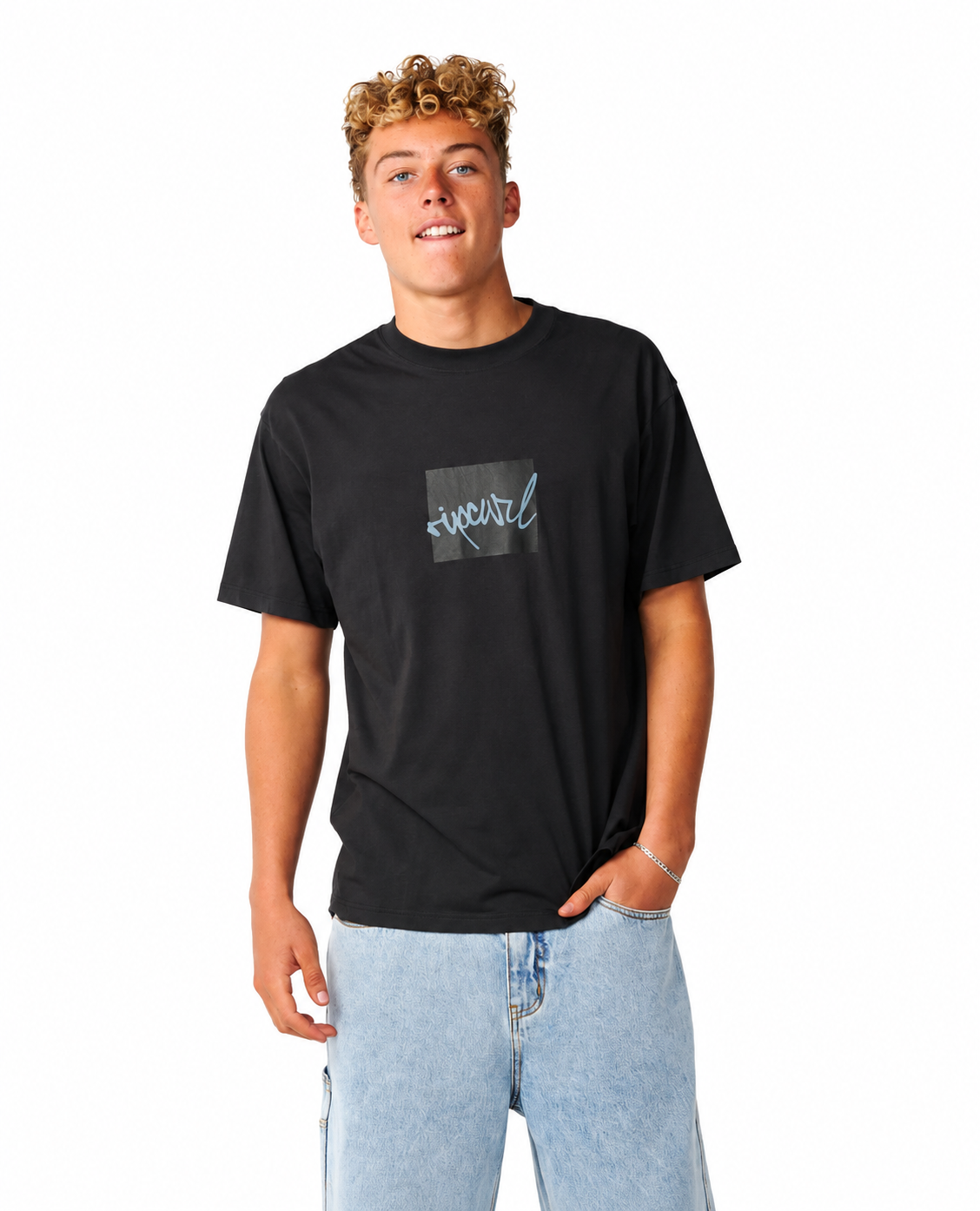 Ripcurl Men's Rip Script Icon Tee