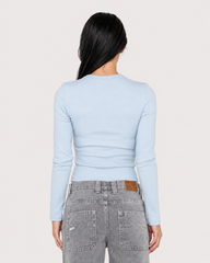 Rusty Women's Button Up Long Sleeve Top