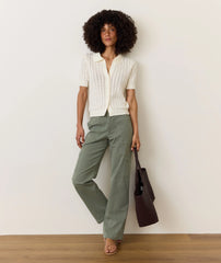 Marine Layer Women's Aria Straight Leg Utility Pant