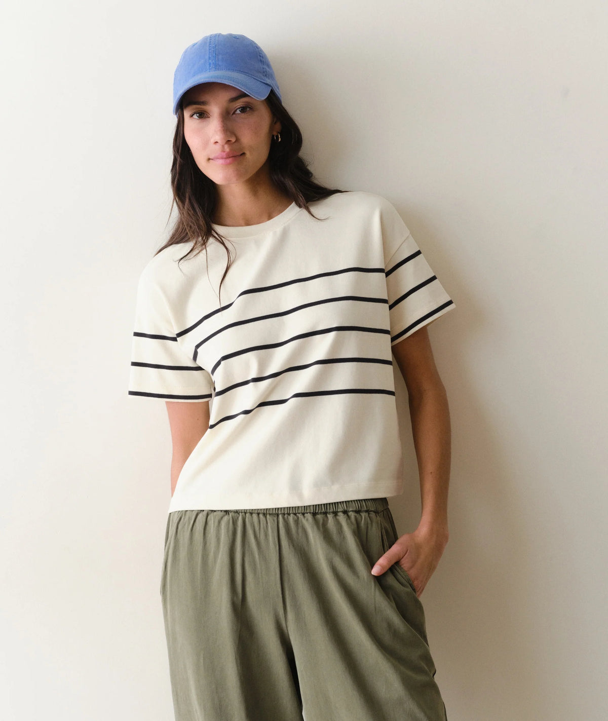 Marine Layer Women's Luxe Sueded Crew Tee