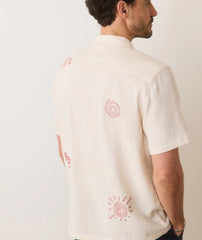 Marine Layer Men's Embroidered Resort Shirt