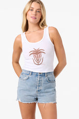 O'Neill Women's Palm Sun Scoop Neck Tank