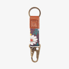 Thread Clover Keychain Clip