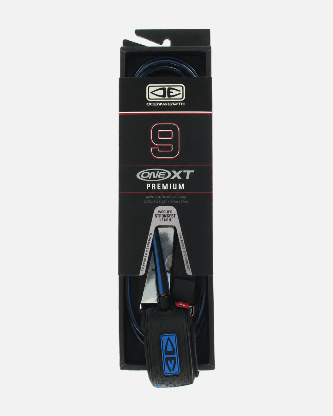 Ocean & Earth One XT Longboard Premium Leash 9'0"