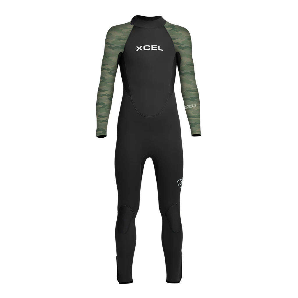 Xcel Youth Axis Back Zip 4/3MM Full Wetsuit