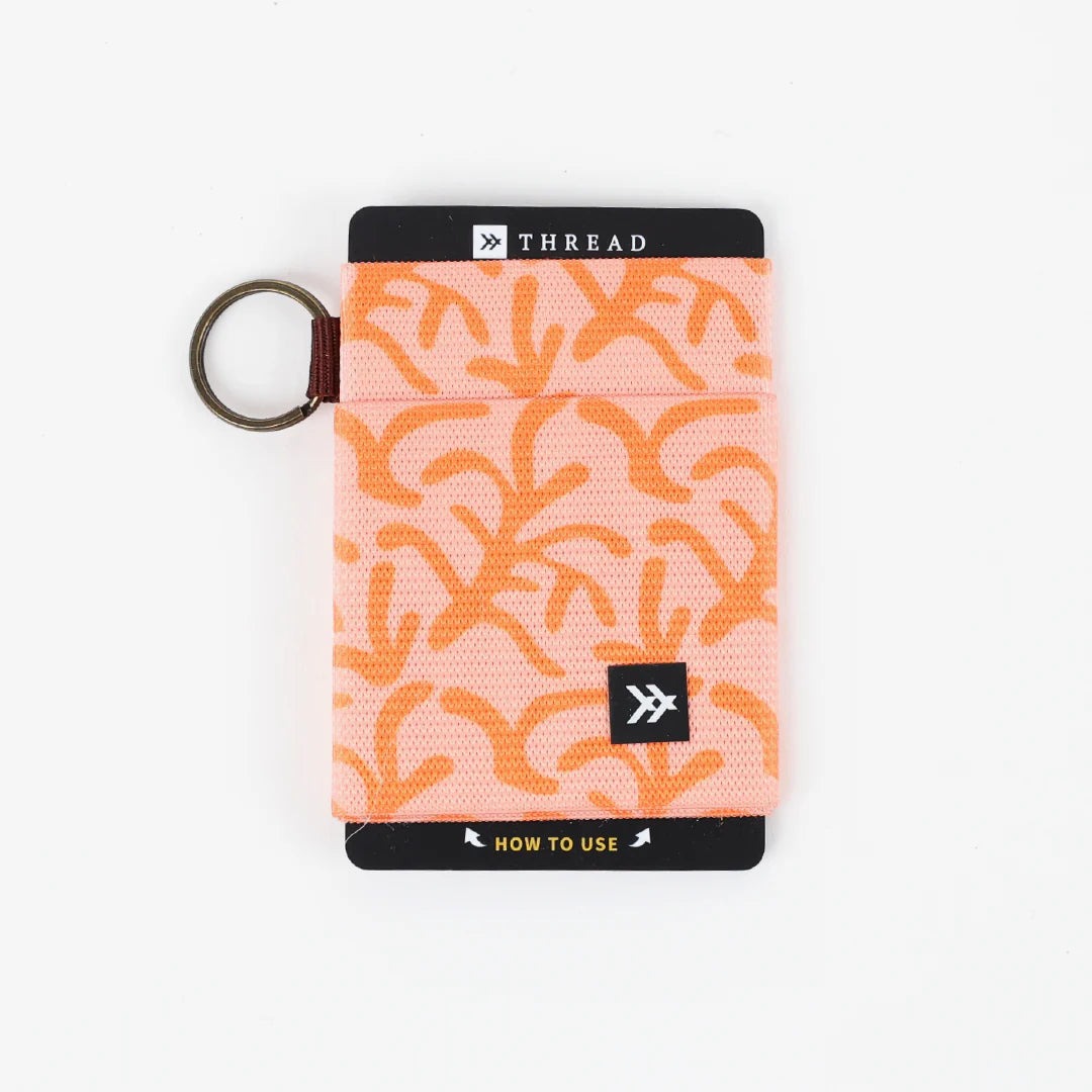 Thread Coral Reef Elastic Wallet