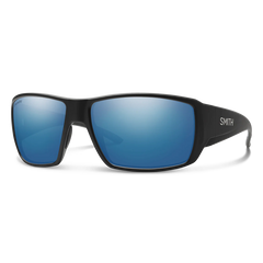 Smith Guides Choice Matte Black | Chromapop Glass Polarized Blue Mirror