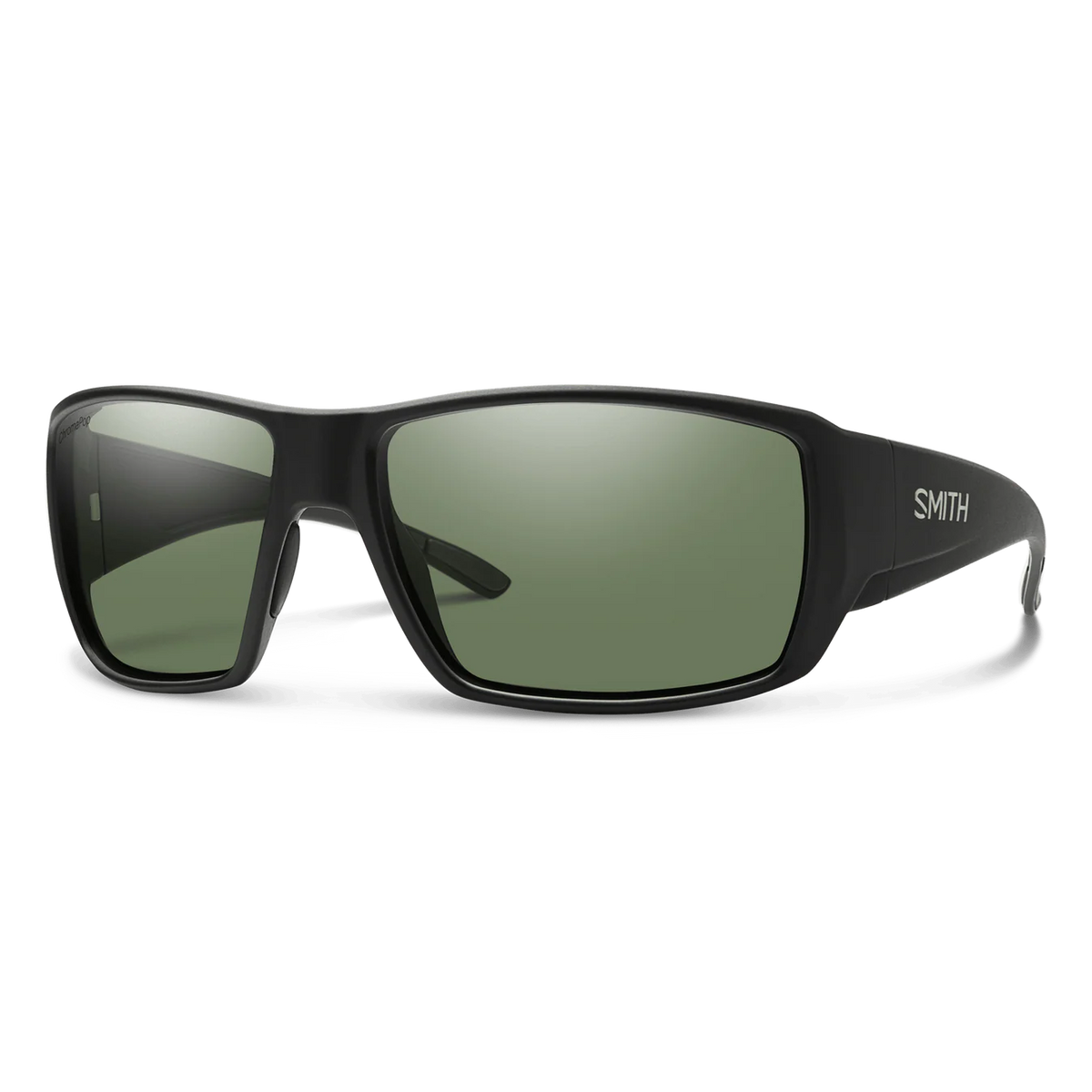 Smith Guides Choice Matte Black | Chromapop Polarized Gray Green