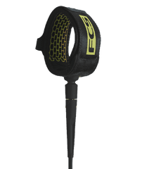 FCS 6' Comp Essential Leash Coal Lime