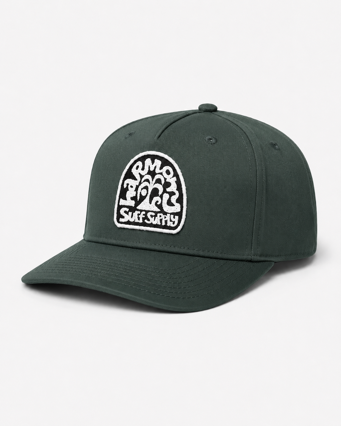 Harmony Palm Badge Cotton Snapback