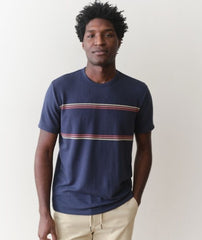 Marine Layer Signature Jacquard Crew Tee