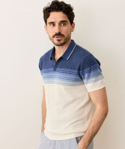 Marine Layer Men's Greyson Sweater Polo