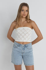Rhythm Women's Islander Strapless Knit Top