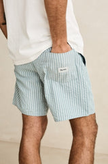 Rhythm Men's Seersucker Stripe Jam